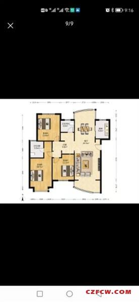 丰乐公寓精装3房/2厅/2卫朝南好房186万